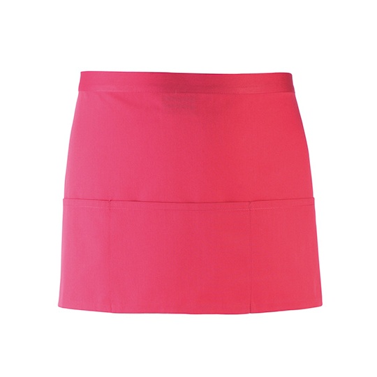 Fartuch Krotki Twill PW155 - Hot Pink (ca. Pantone 214C)