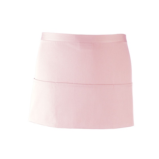 Fartuch Krotki Twill PW155 - Pink (ca. Pantone 1895C)