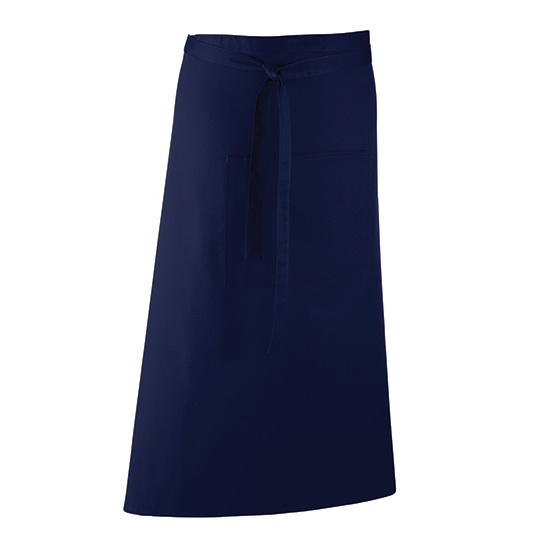 Fartuch Barowy Twill PW158 - Navy (ca. Pantone 2766C)