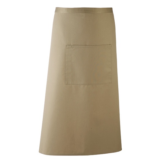 Fartuch Barowy Twill PW158 - Olive (ca. Pantone 7763C)