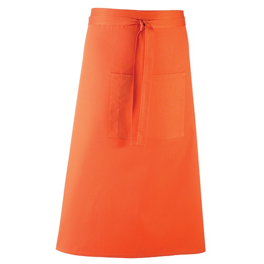 Fartuch Barowy Twill PW158 - Orange (ca. Pantone 1655C)
