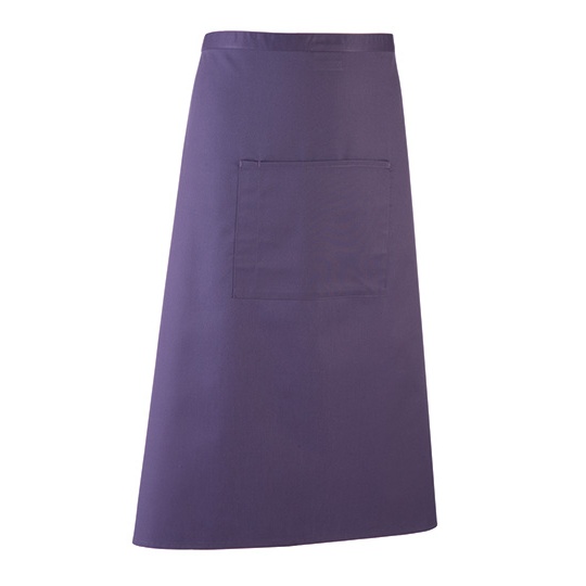 Fartuch Barowy Twill PW158 - Purple (ca. Pantone 269C)