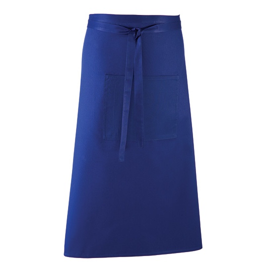 Fartuch Barowy Twill PW158 - Royal (ca. Pantone 286C)