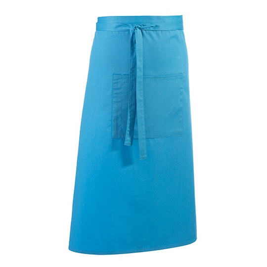 Fartuch Barowy Twill PW158 - Turquoise (ca. Pantone 312C)