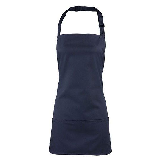 Fartuch 2w1 Bawełna Twill PW159 - Navy (ca. Pantone 533C)