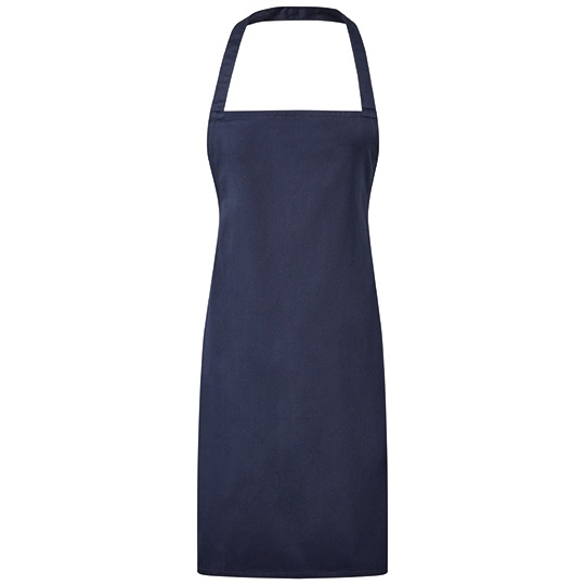 Fartuch Klasyczny Twill Poliester Bawelna PW165 - Navy (ca. Pantone 533C)