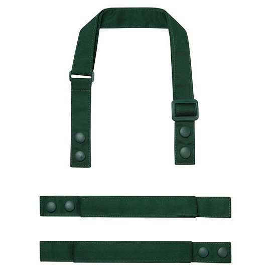 Pasek do fartucha regulowany poliester z recyklingu PW191 - Bottle Green (ca. Pantone 7484C)