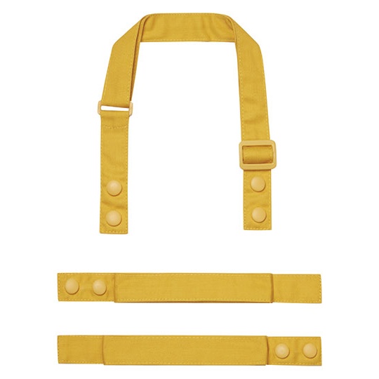Pasek do fartucha regulowany poliester z recyklingu PW191 - Mustard (ca. Pantone 2006C)