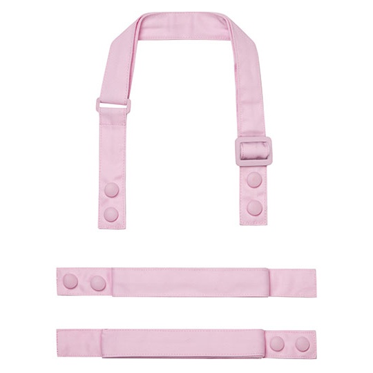 Pasek do fartucha regulowany poliester z recyklingu PW191 - Pink (ca. Pantone 707C)