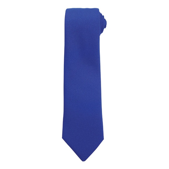 Krawat Meski Poliestrowy 8 cm PW700 - Royal (ca. Pantone 286C)