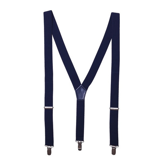 Szelki Y-ksztaltne Elastyczne z Klamrami PW701 - Navy (ca. Pantone 2378C)