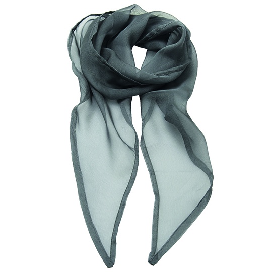 Szal Damski Szyfonowy PW740 - Sage (ca. Pantone 5497C)