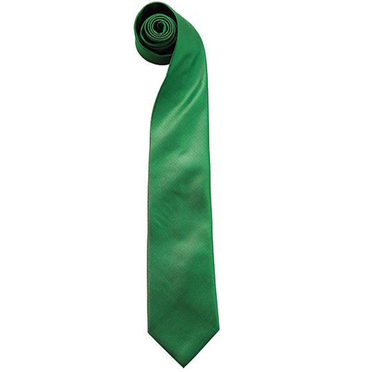 Krawat Klasyczny Poliester PW765 - Emerald (ca. Pantone 7734C)
