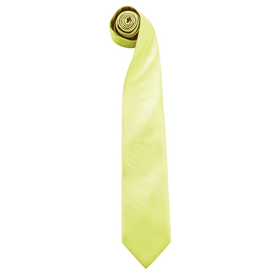 Krawat Klasyczny Poliester PW765 - Lime (ca. Pantone 617C)