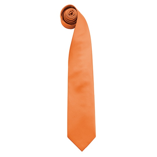 Krawat Klasyczny Poliester PW765 - Orange (ca. Pantone 1495C)