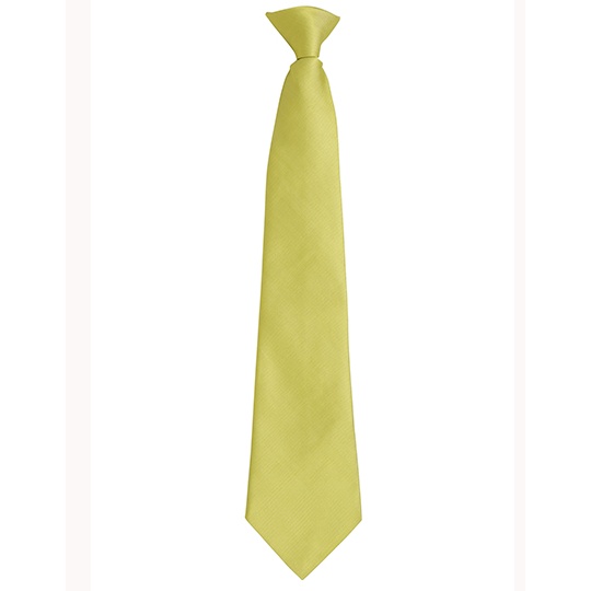 Krawat na klips poliester PW785 - Lime (ca. Pantone 617C)