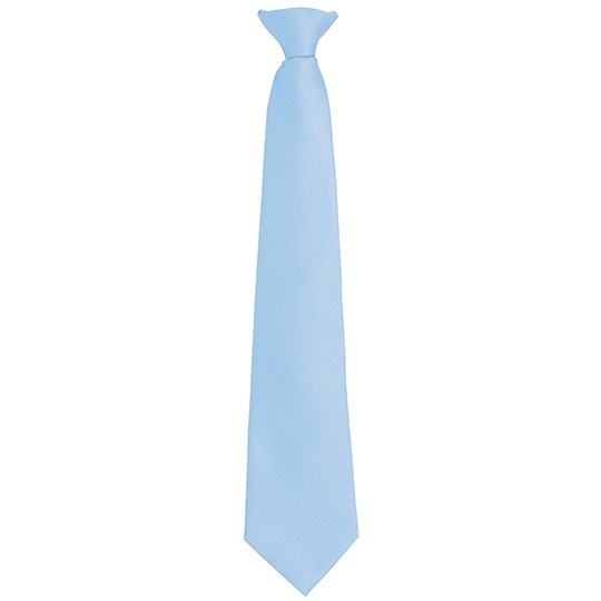 Krawat na klips poliester PW785 - Midblue (ca. Pantone 657C)