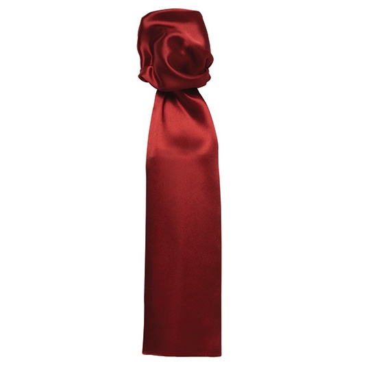 Szal Gladki Poliestrowy PWB30 - Burgundy (ca. Pantone 7427C)