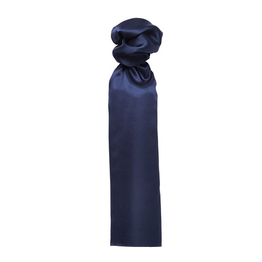 Szal Gladki Poliestrowy PWB30 - Navy (ca. Pantone 533C)