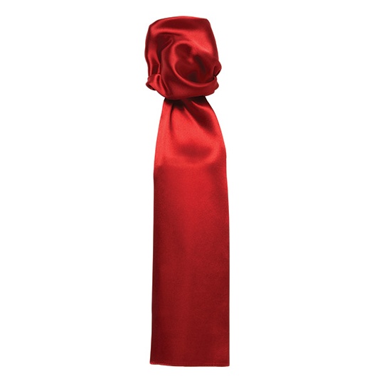Szal Gladki Poliestrowy PWB30 - Red (ca. Pantone 200C)