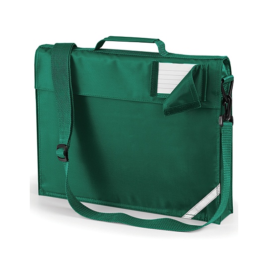 Torba szkolna na ramie QD457 - Bottle Green
