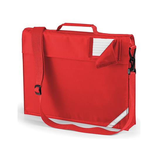 Torba szkolna na ramię QD457 - Bright Red