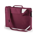 Torba szkolna na ramie QD457 - Burgundy