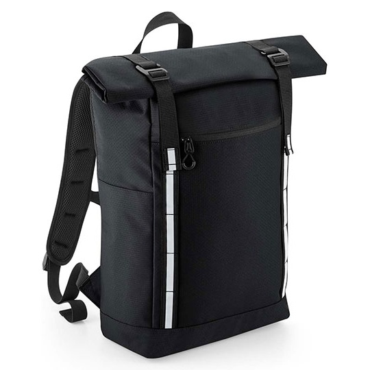 Plecak miejski roll-top QD552 - Black