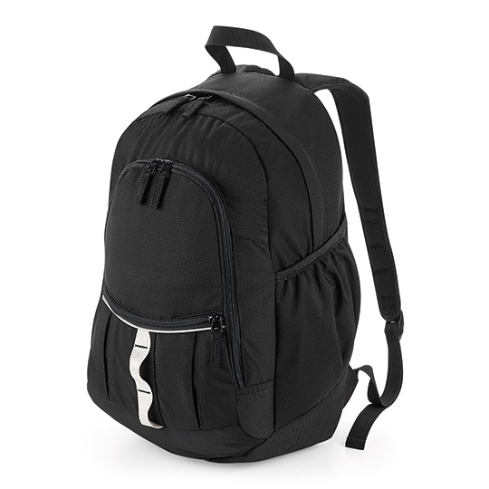 Plecak Sportowy Mikropoliester Ripstop QD57 - Black