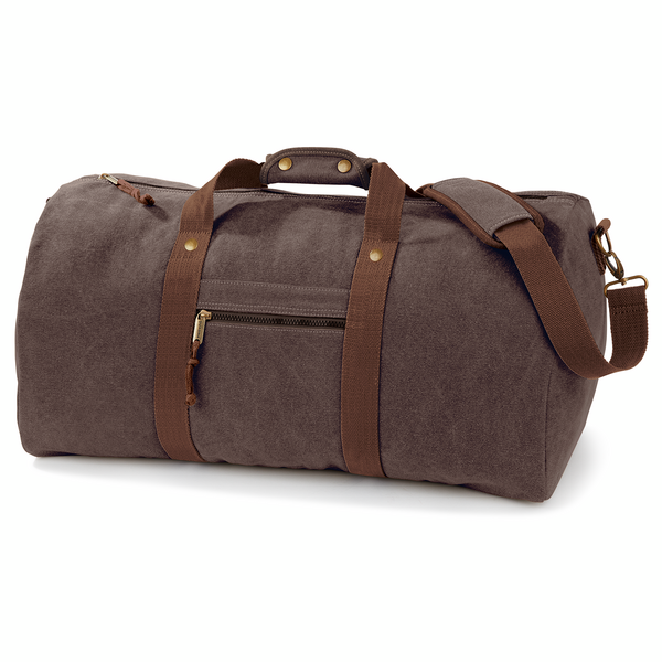 Torba plocienna QD613 - Vintage Brown