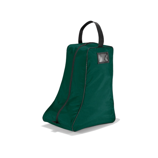 Torba na buty QD86 - Bottle Green & Black