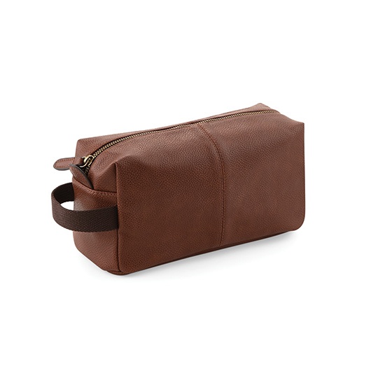 Kosmetyczka Imitacja Skory NuHide PU 3L QD879 - Tan
