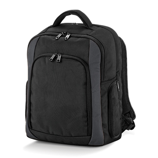 Plecak miejski QD968 - Black & Dark Graphite