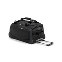 Torba Podrozna na Kolkach Poliester QD970 - Black & Dark Graphite
