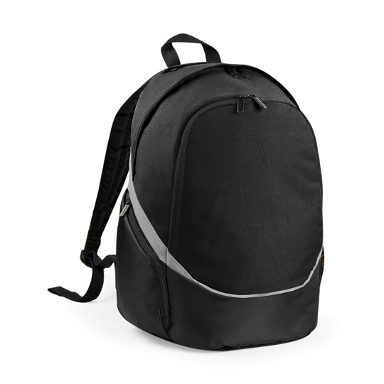Plecak Sportowy Poliester 17L QS255 - Black & Light Grey