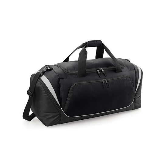 Torba Sportowa Poliestrowa Duza Pojemnosc QS288 - Black & Light Grey