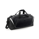 Torba Sportowa Poliestrowa Duza Pojemnosc QS288 - Black & Light Grey
