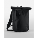 Plecak Roll-Top Wodoodporny z Recyklingu QS573 - Black