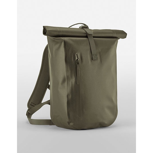 Plecak Roll-Top Wodoodporny z Recyklingu QS573 - Covert Green