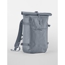 Wodoodporny plecak roll-top QS575 - Blue Grey