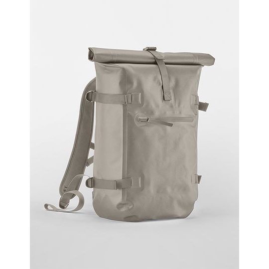 Wodoodporny plecak roll-top QS575 - Natural Stone
