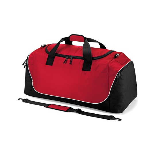 Torba Sportowa Poliestrowa 110L QS88 - Classic Red & Black