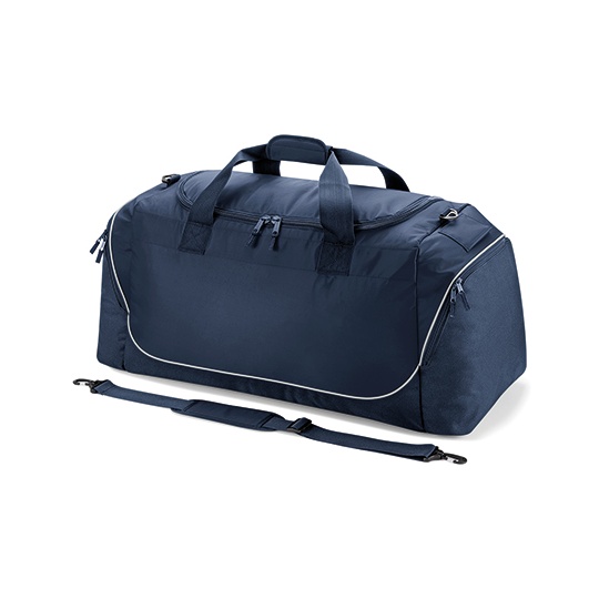 Torba Sportowa Poliestrowa 110L QS88 - French Navy & Light Grey