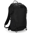 Lekki plecak turystyczny QX325 - Black