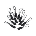 Zestaw 10 uchwytów do zamków błyskawicznych QX505 - Grey