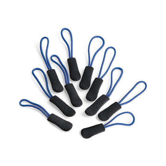 Zestaw 10 uchwytów do zamków błyskawicznych QX505 - Royal