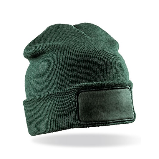Czapka Beanie Akrylowa z Naszywka RC027 - Bottle