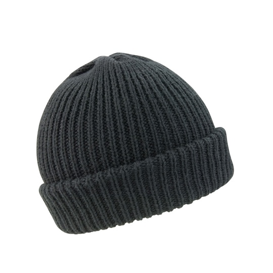 Czapka Dopasowana Akrylowa Ciepla RC159 - Black