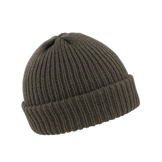 Czapka Dopasowana Akrylowa Ciepla RC159 - Dark Olive