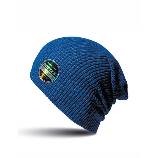 Czapka beanie długa RC31 - Azure